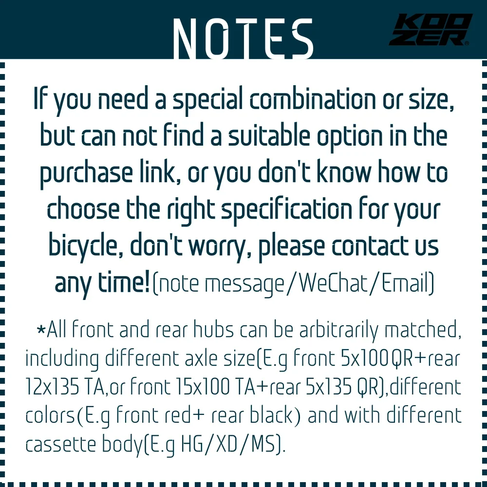 Koozer 450 Rear Road/Gravel 28/32 Holes 8-12s HGR XDR MSR 5x135mm 12x142mm Thru E-Bike Parts J-bend Center Lock Bicycle Hubs