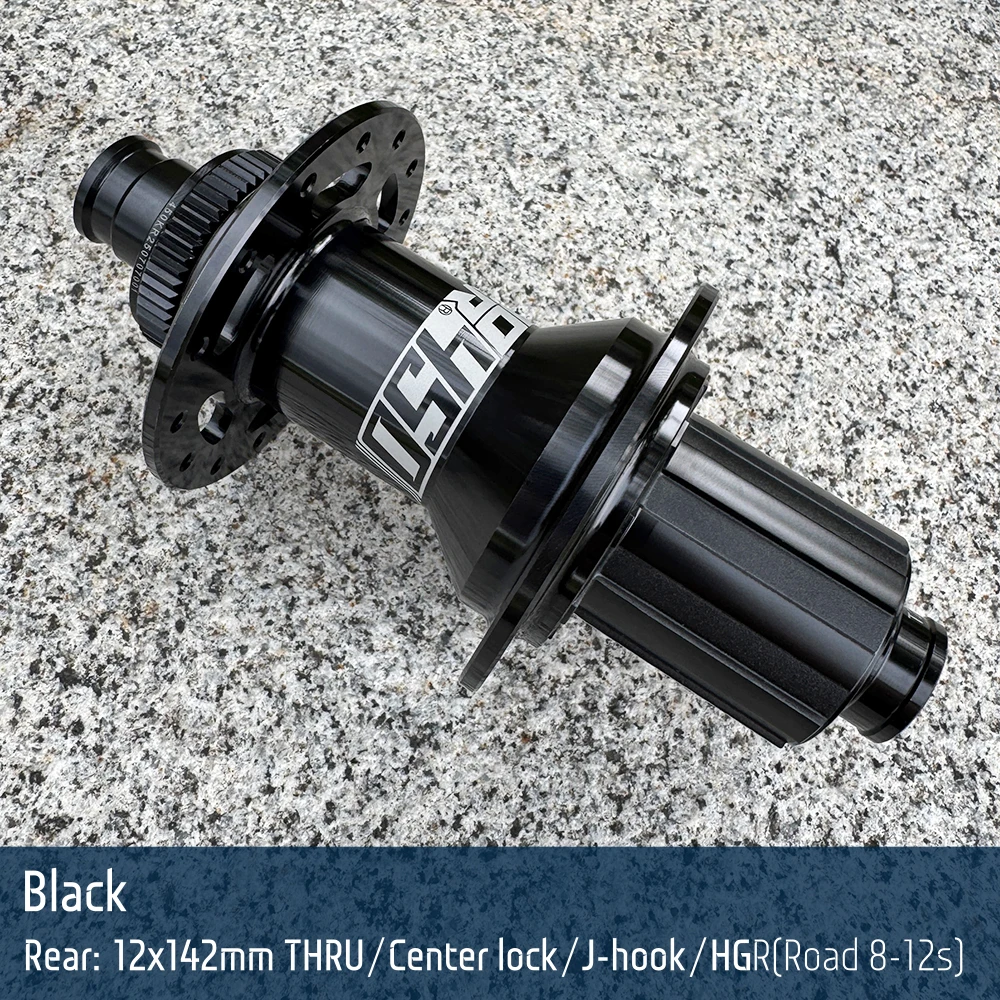 Koozer 450 Rear Road/Gravel 28/32 Holes 8-12s HGR XDR MSR 5x135mm 12x142mm Thru E-Bike Parts J-bend Center Lock Bicycle Hubs