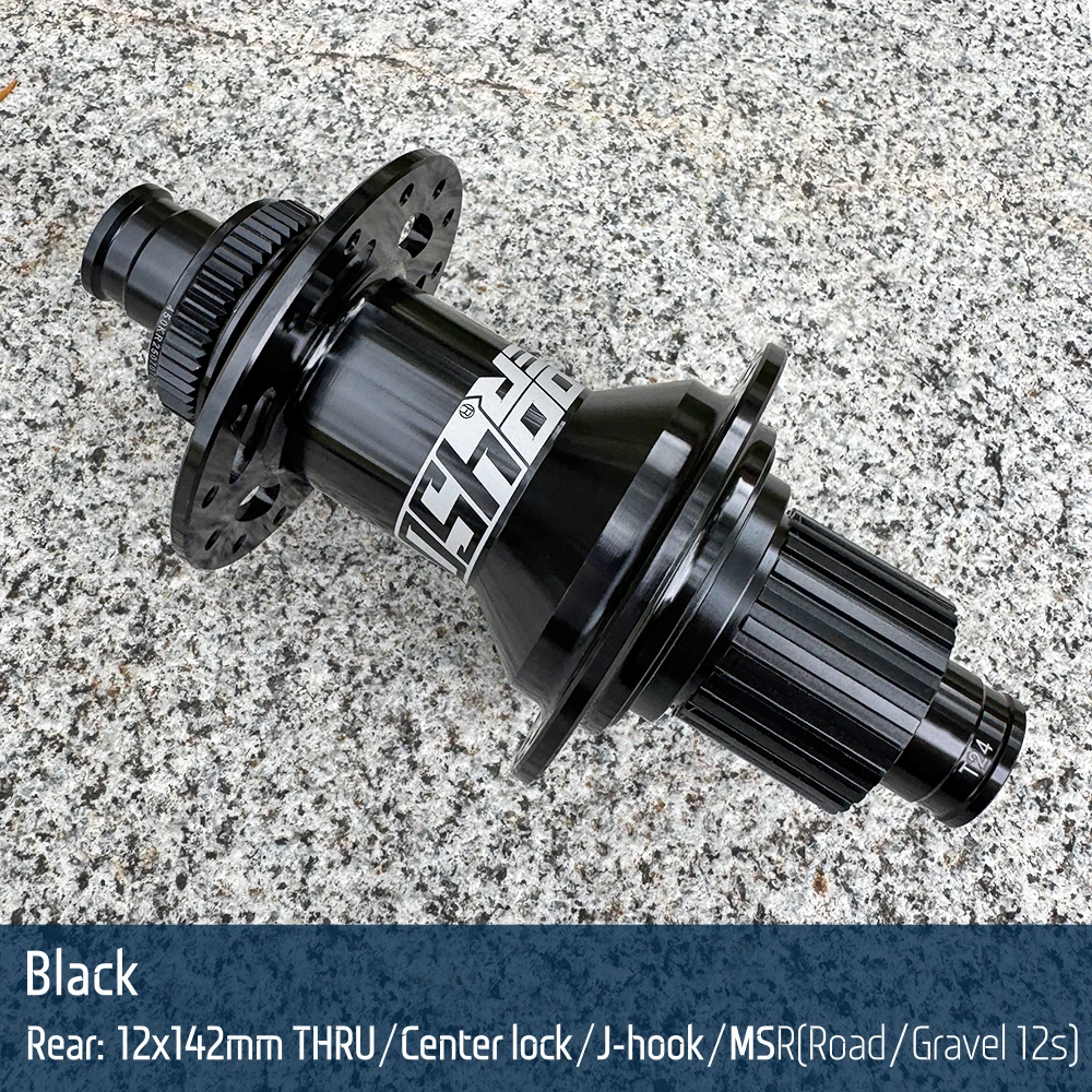 Koozer 450 Rear Road/Gravel 28/32 Holes 8-12s HGR XDR MSR 5x135mm 12x142mm Thru E-Bike Parts J-bend Center Lock Bicycle Hubs