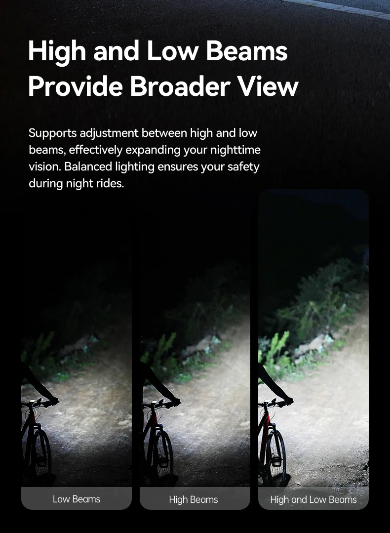 iGPSPORT VS1800S 1800 Lumen Bicycle Light Cutoff Anti Glare High Low Beam Adjustable MTB Road Cycling Front Safety Lamp