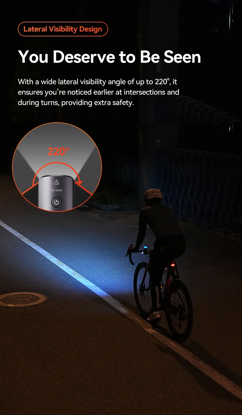 iGPSPORT VS1800S 1800 Lumen Bicycle Light Cutoff Anti Glare High Low Beam Adjustable MTB Road Cycling Front Safety Lamp