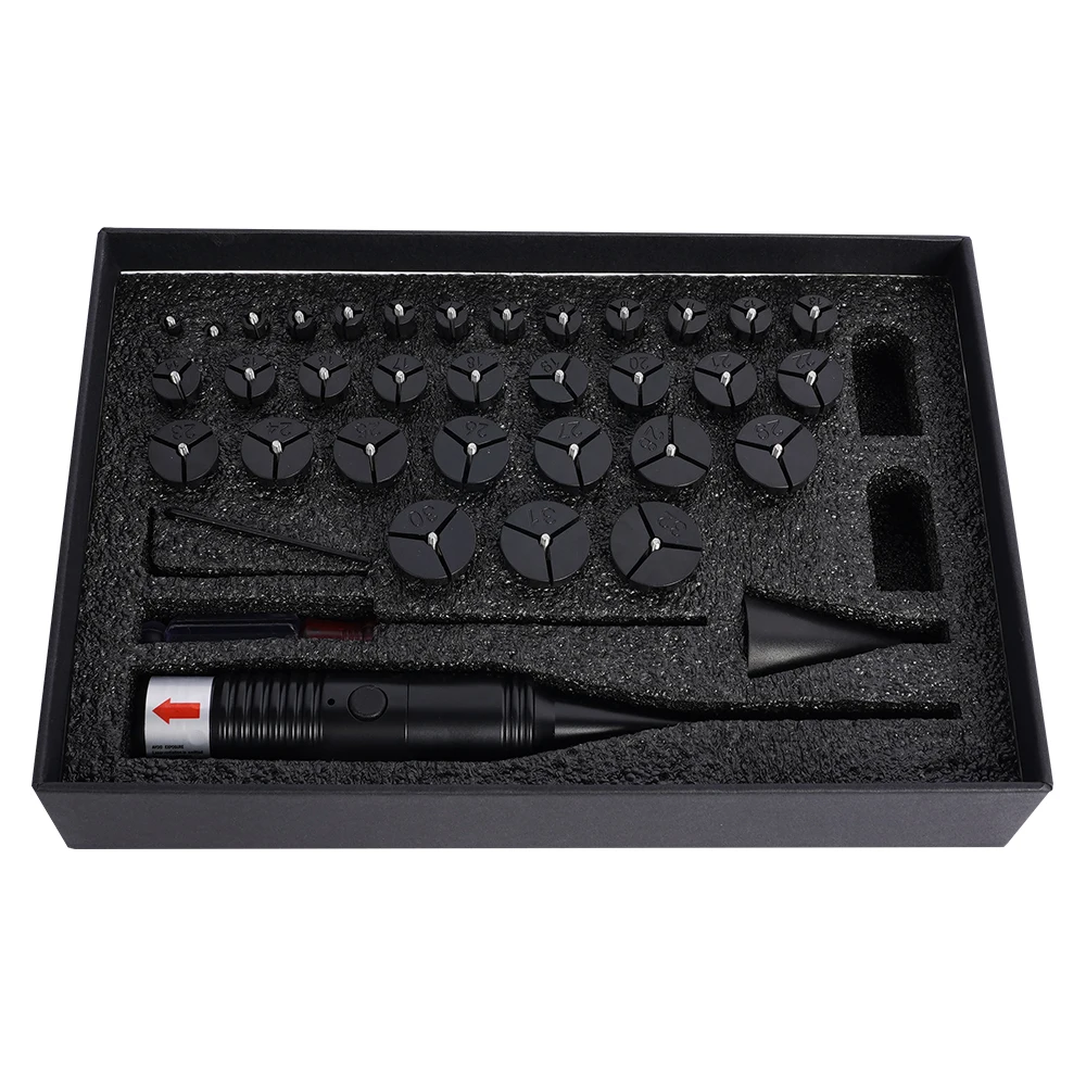 1350 Tactical Green Laser Collimator Sight Kit Parallel Calibration Hunting Point Sight for Rifle Pistol Full Caliber Compatible