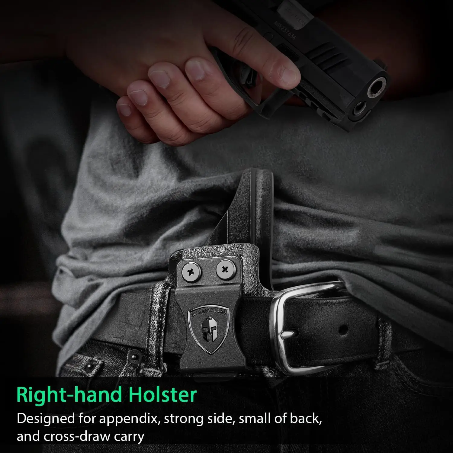 Only For Taurus GX2,IWB Kydex Holster,Concealed Carry Holster,Adjustable Cant,Audible Lock,Inside Waistband Carry,Right Hand