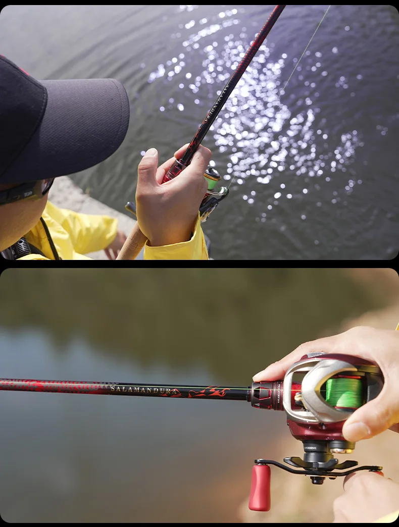 2025 NEW DAIWA SALAMANDURA J Fishing Rod Spinning/Casting Fishing Rod 2S Carbon Fiber