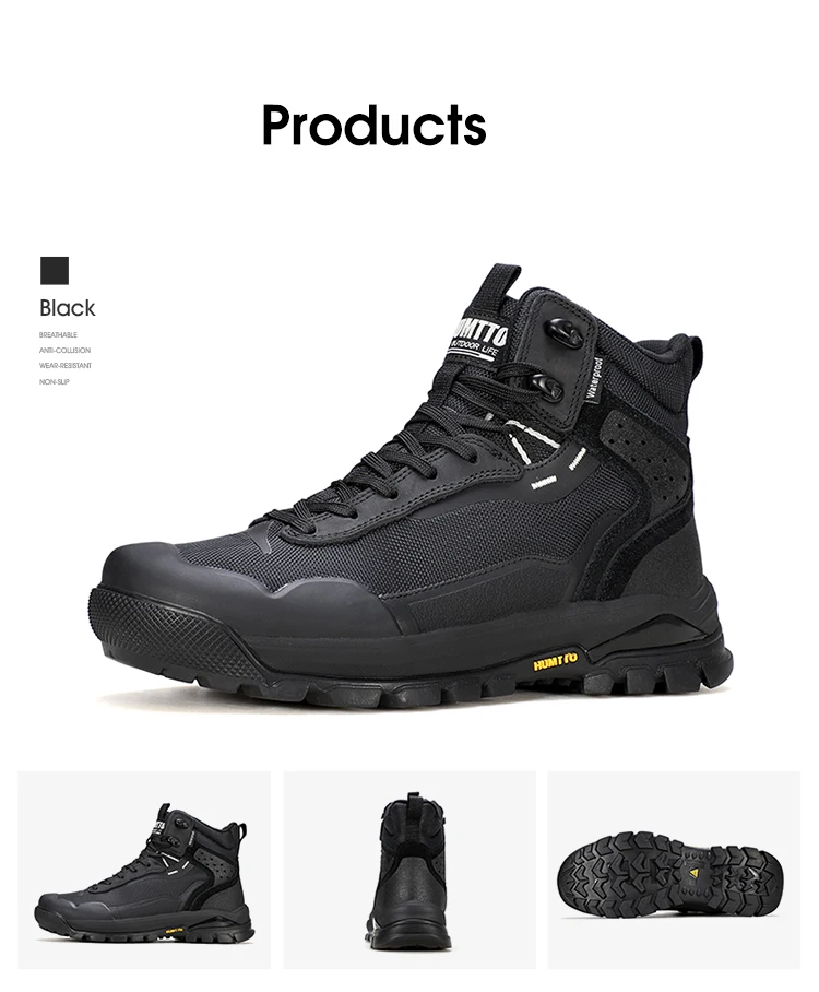 HUMTTO Hiking Shoes Men Breathable Sneakers for Man Outdoors Walking Sneaker Designers Men's Sports Shoe Non-slip Trekking Boots