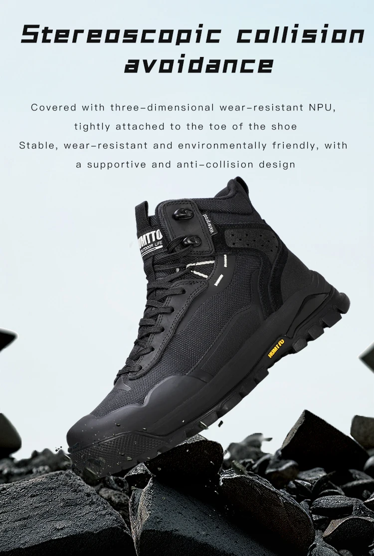 HUMTTO Hiking Shoes Men Breathable Sneakers for Man Outdoors Walking Sneaker Designers Men's Sports Shoe Non-slip Trekking Boots