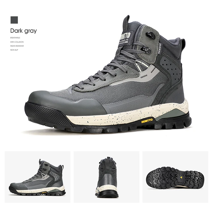 HUMTTO Hiking Shoes Men Breathable Sneakers for Man Outdoors Walking Sneaker Designers Men's Sports Shoe Non-slip Trekking Boots