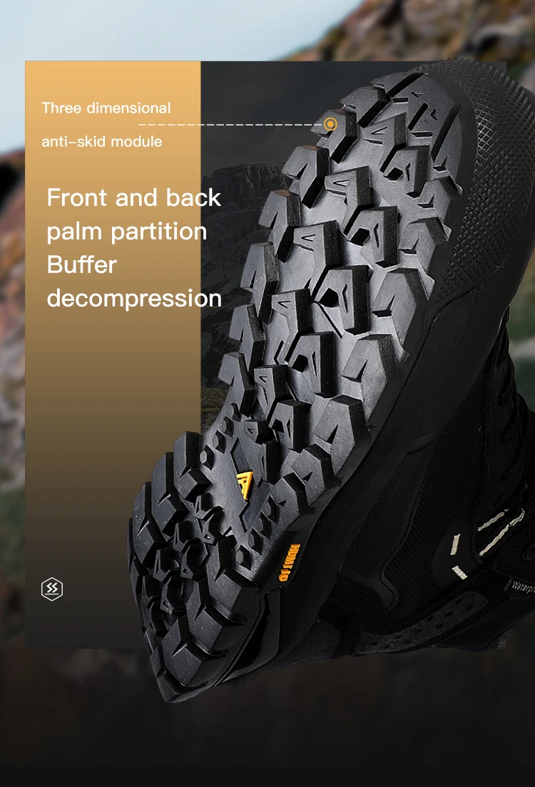 HUMTTO Hiking Shoes Men Breathable Sneakers for Man Outdoors Walking Sneaker Designers Men's Sports Shoe Non-slip Trekking Boots