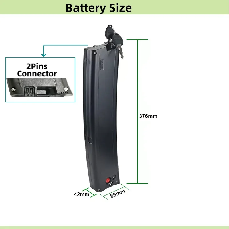 Reention Rapier IR-III 36V Totem Foldable Ebike Battery 7.8Ah 36V 10.5Ah for Tebco Motiv Stash Fischer Carrera Crosscity Ebike