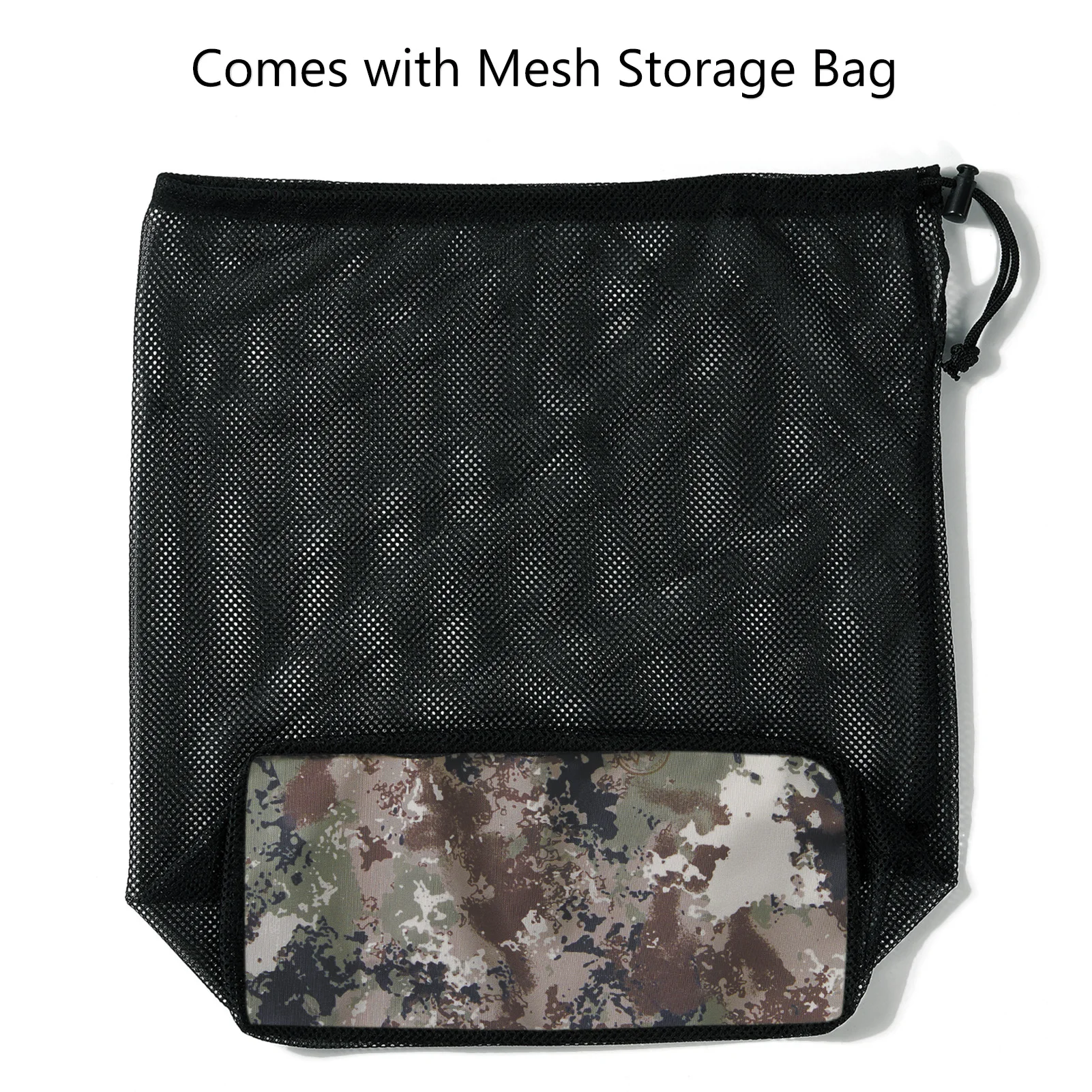 BASSDASH Men’s Lightweight Breathable Chest Wader Black Camo Stockingfoot for Fly Fishing Hunting FW11