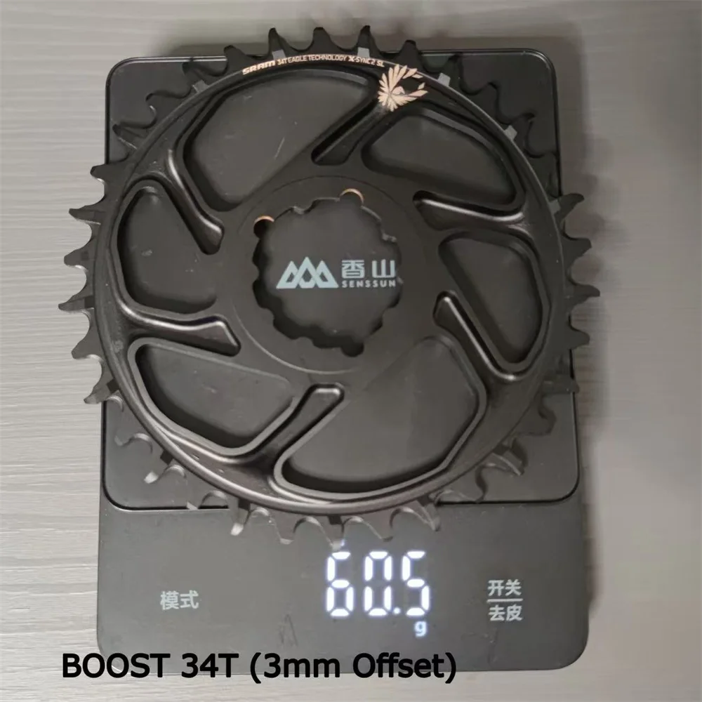 SRAM XX1 NX EAGLE ChainRing BOOST 34T 36T 38T Gold Label 12S crankset crank chain ring 3MM