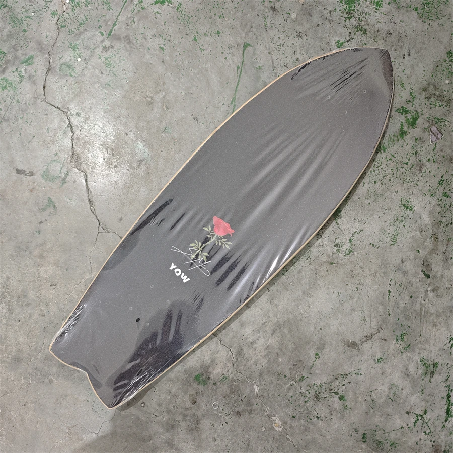 YOW Land Surf Skateboard Decks Only 31~32.5 Inch Full Canadian Maple Material Good Quality