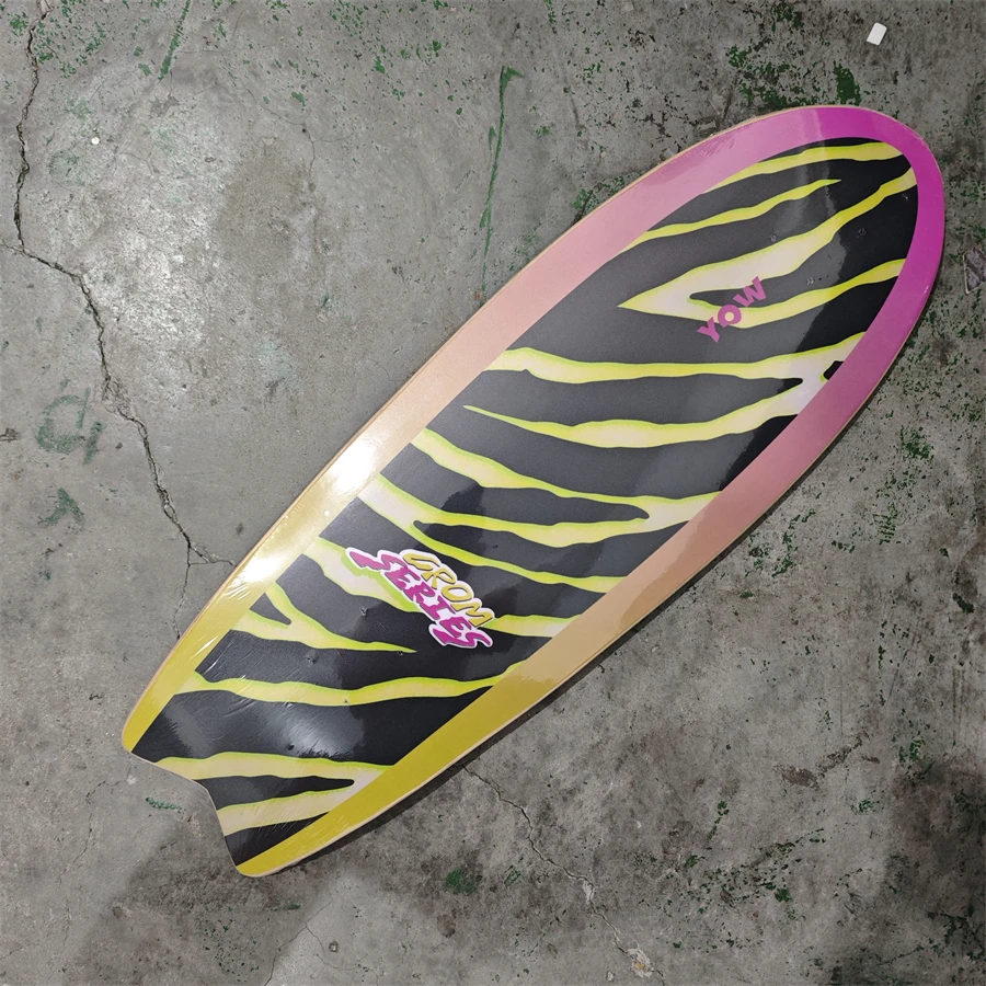 YOW Land Surf Skateboard Decks Only 31~32.5 Inch Full Canadian Maple Material Good Quality