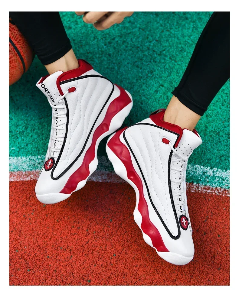 Classic Brand Men Woman Basketball Training Shoe Top Quality Unisex High Top Gym Basketball Boot Designer Sport Trainer Gym Shoe