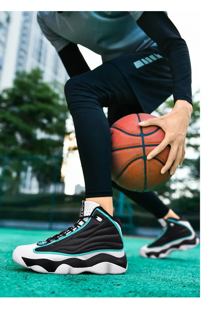 Classic Brand Men Woman Basketball Training Shoe Top Quality Unisex High Top Gym Basketball Boot Designer Sport Trainer Gym Shoe