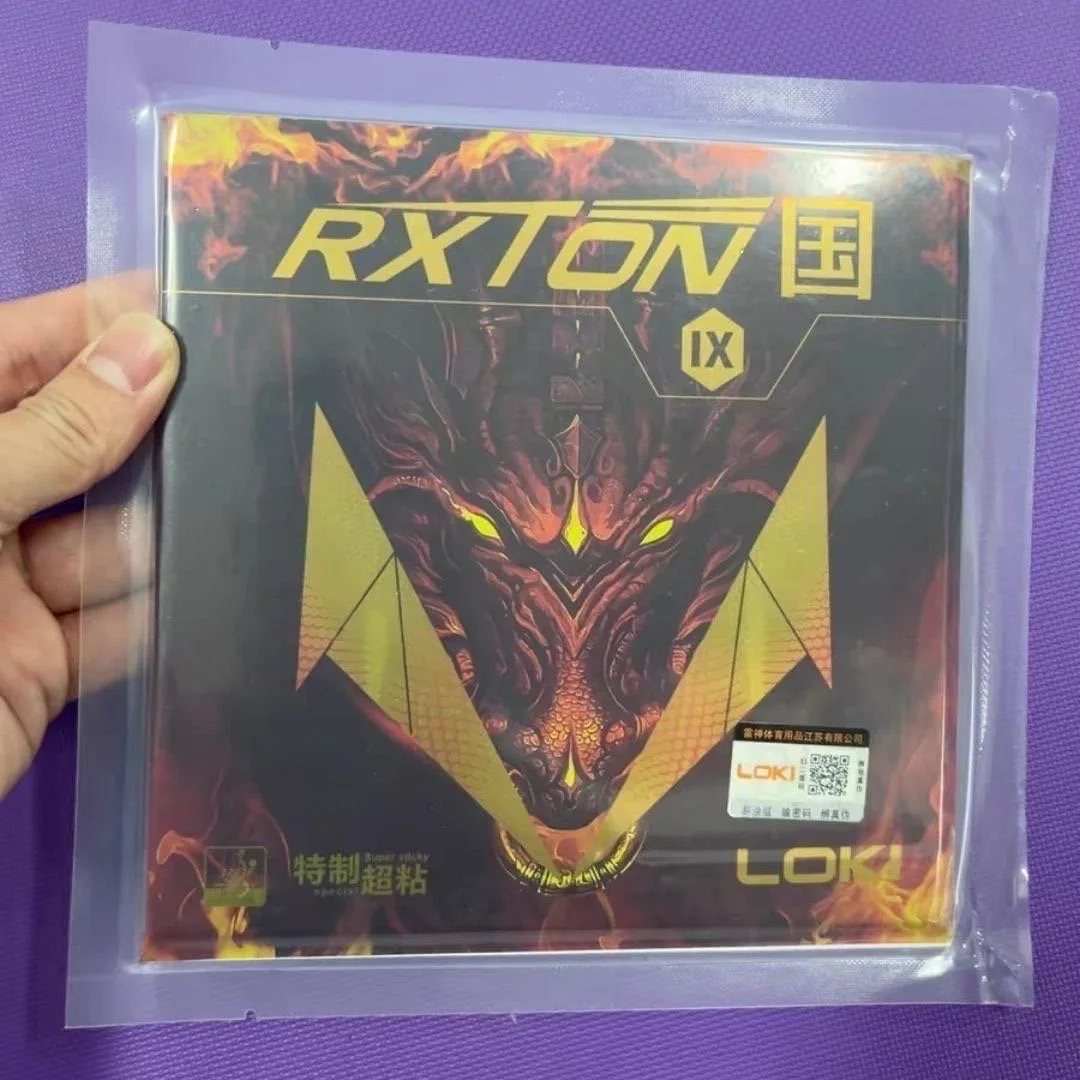 LOKI RXTON 9 Provincial Team Special / National Team Special Zhou Yu LOKI RXTON IX Original Table Tennis Rubber Ping Pong Sponge