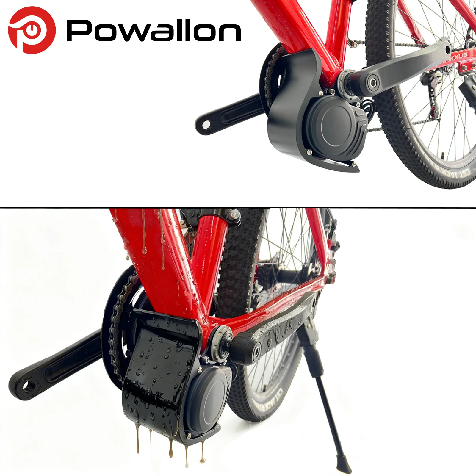 Ebike Mid-Mounted Motor Cover - Compatible with Tong Sheng TSDZ2/2B/TSDZ8 & BBS 01/02/HD, Ebike Modification Kit