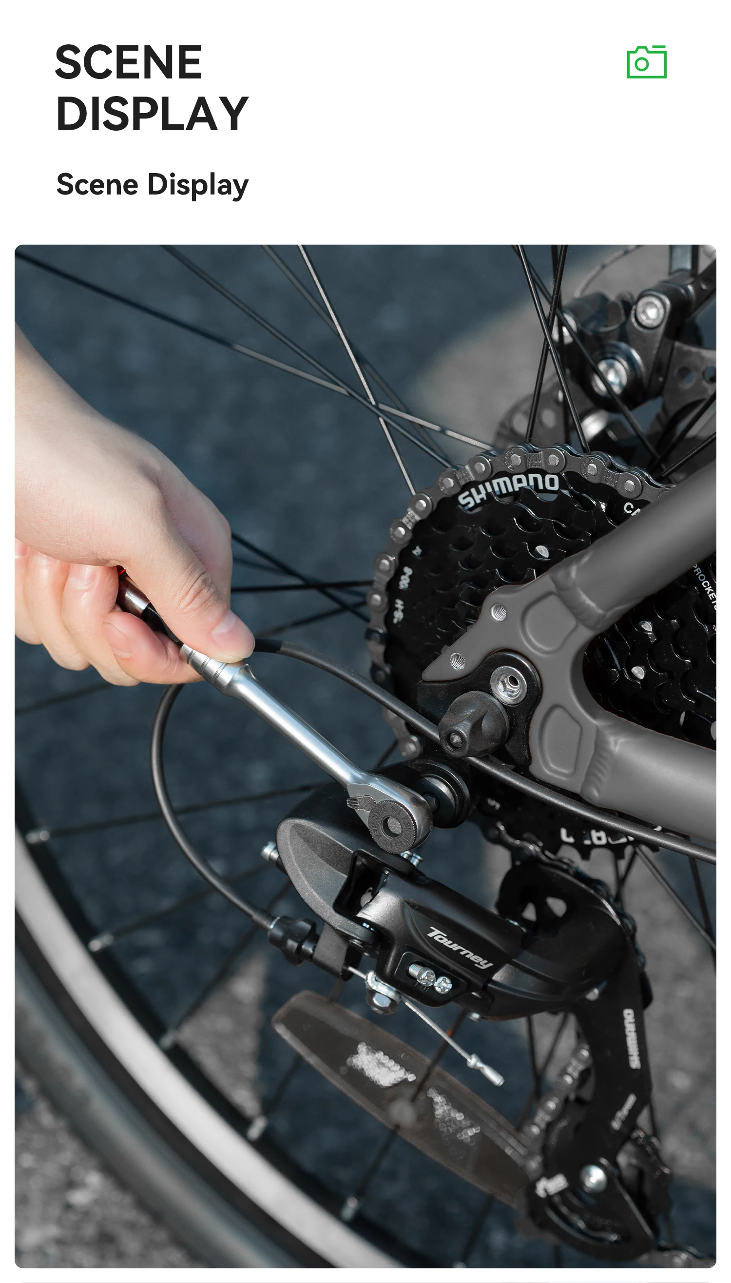 ROCKBROS Bicycle Repair Tools Kit Lightweight Portable Rachet Wrench Screwdrivers Bicycle Tire Levers Bike Maintenance Tools Set