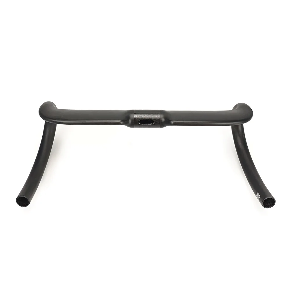 BALUGOE Full Internal Wiring Professional Competition Grade Competitive All Carbon Fiber Handle Road Bike Handle Black