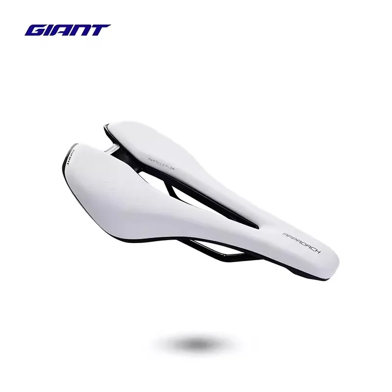 Giant Approach White Saddle Comfort Seat Soft GEL SELLE Road MTB Bike Bicycle Cushion Mat Ultralight Fits UNICLIP Interface