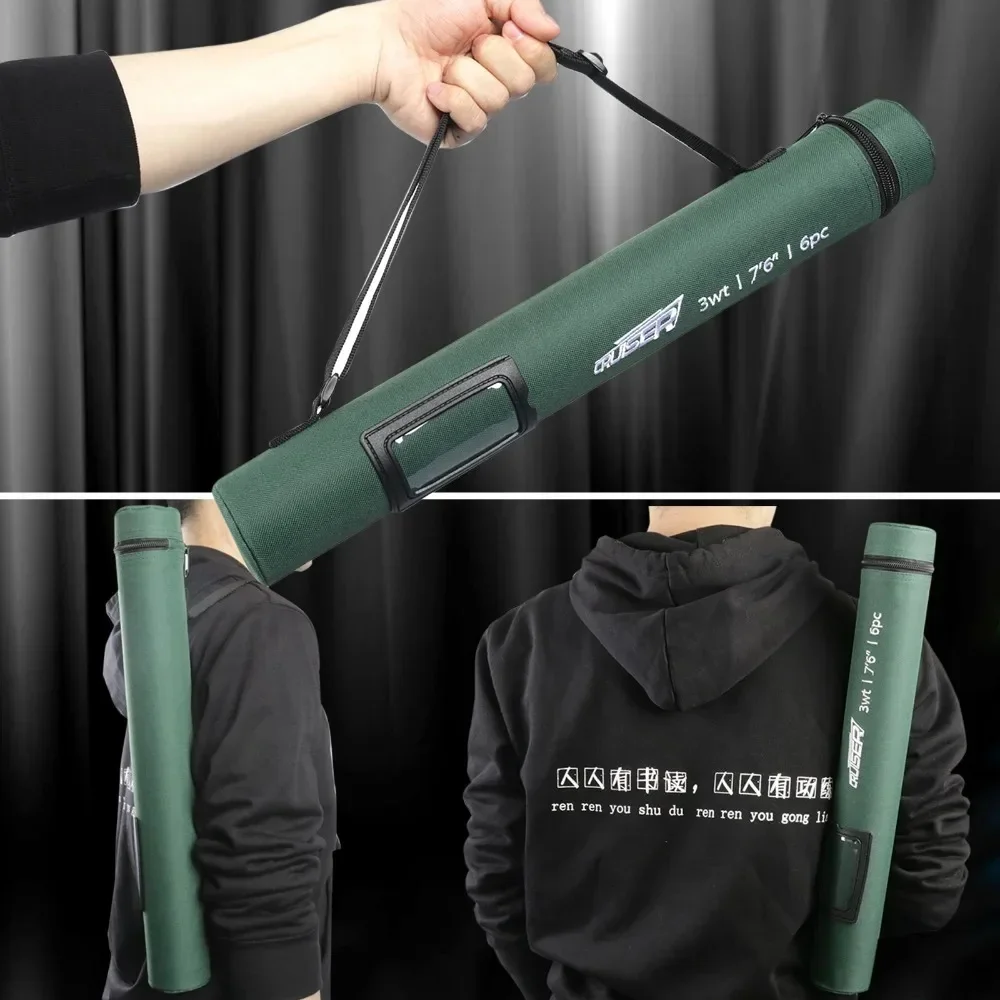 MAXCATCH Cruiser Fly Fishing Rod 2/3/4WT 7ft 7.5ft 8ft 6 Section Fast Action IM10 Carbon Blank AA Reel Seat Extra Hard Tube