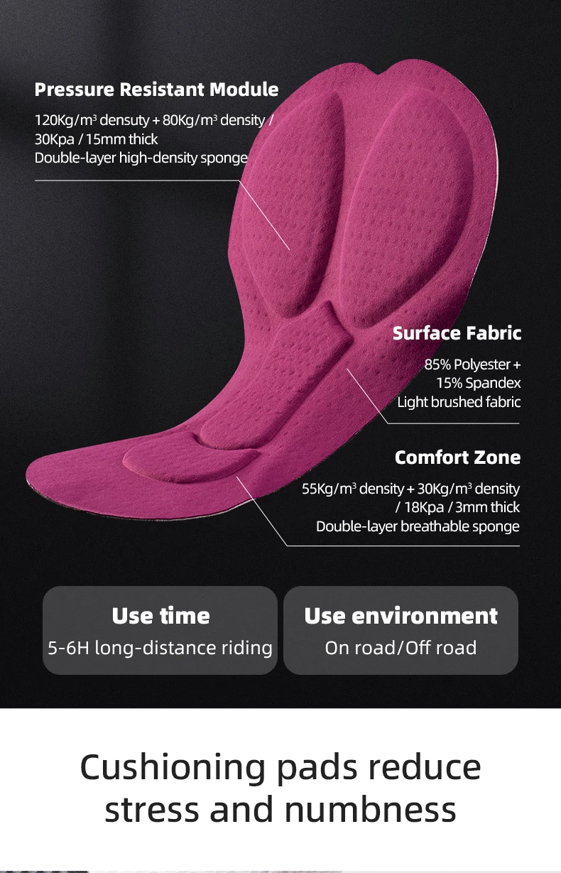 ROCKBROS Women Bicycle Bib Pants Winter Autumn Fleece Warm Bike Long Pants Sportswear Female MTB Road Cycling Tights Trousers
