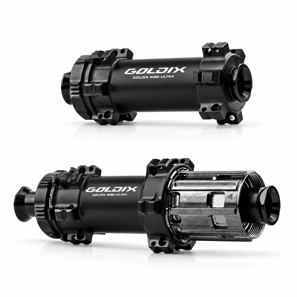 GOLDIX R180ULTRA Ultralight Road Bike Hub 210g 24H 30T Ratchet TPI Bearings Center Lock Disc Brake HG XDR Freehub Thru Axle Hubs