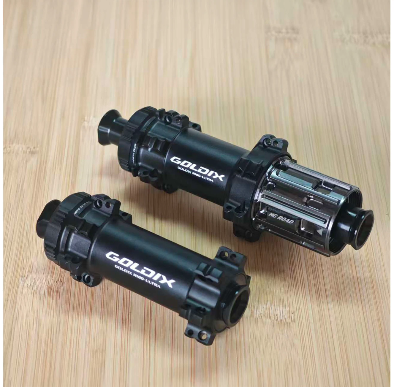 GOLDIX R180ULTRA Ultralight Road Bike Hub 210g 24H 30T Ratchet TPI Bearings Center Lock Disc Brake HG XDR Freehub Thru Axle Hubs