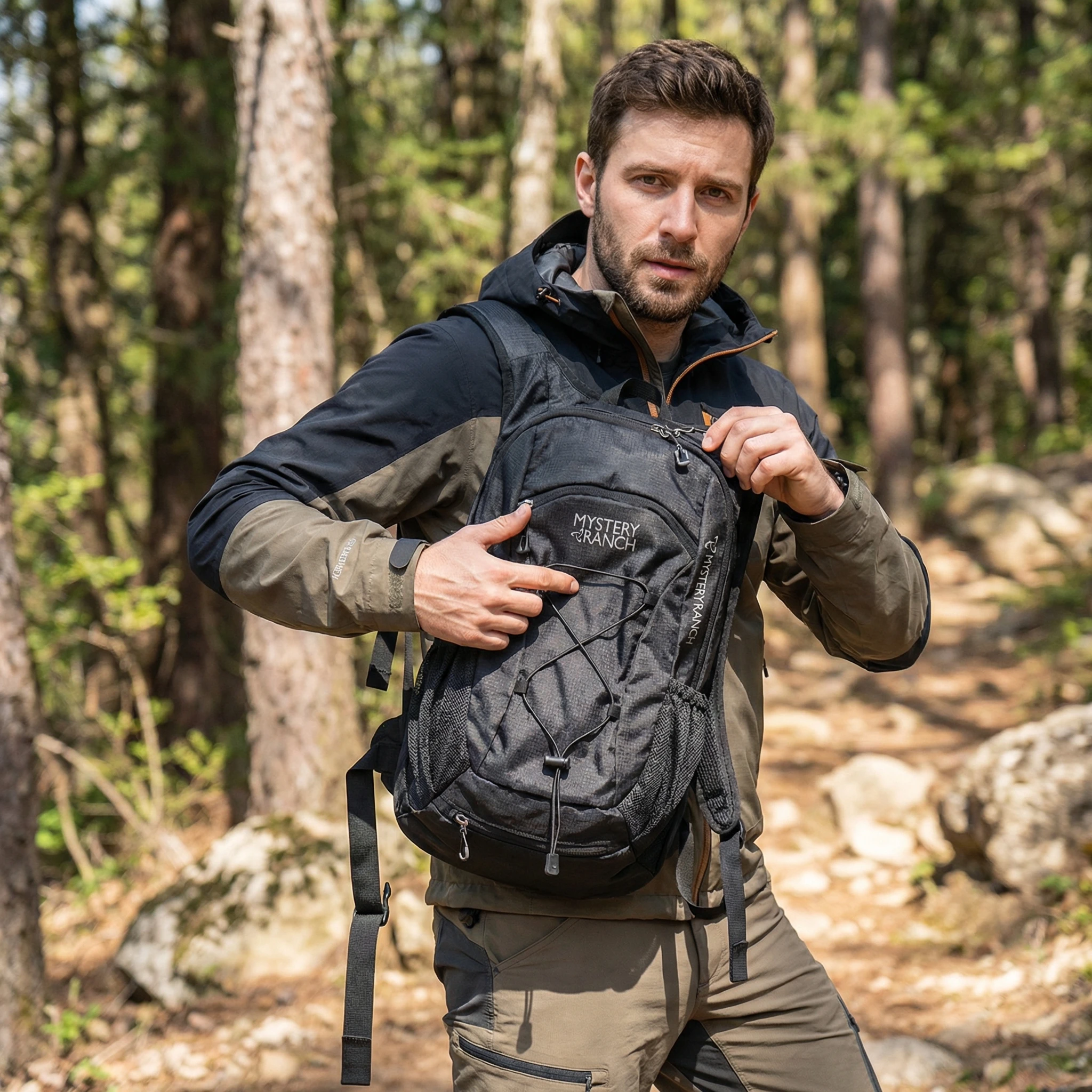 Mystery Ranch Tactical Backpack 20L Outdoor Mountaineering Travel Gear Durable Hiking Daypack for Men And Women