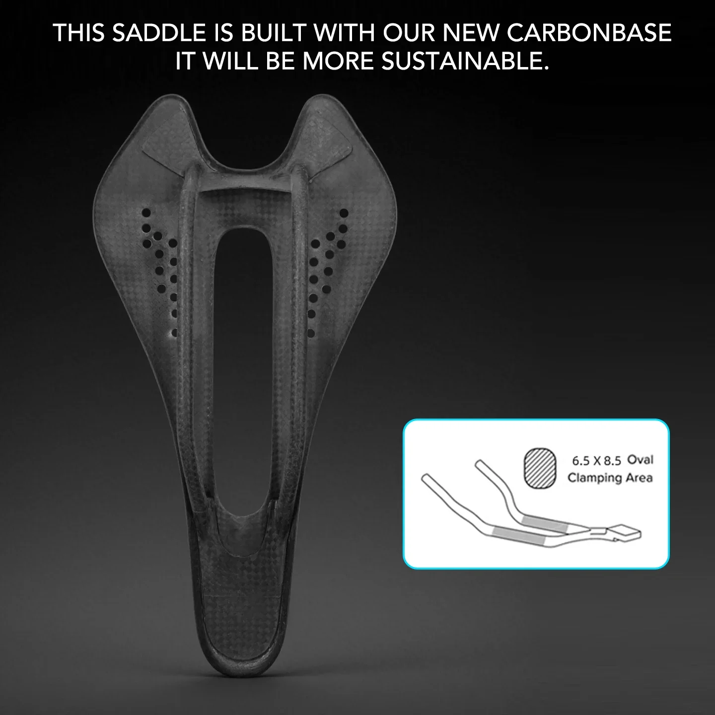 Ullicyc Ultralight Carbon Saddle, 3K Weave, Oval 7*9mm Rail, 242*122mm, Raw Finish Road Bike Seat, Sillin De Carbono