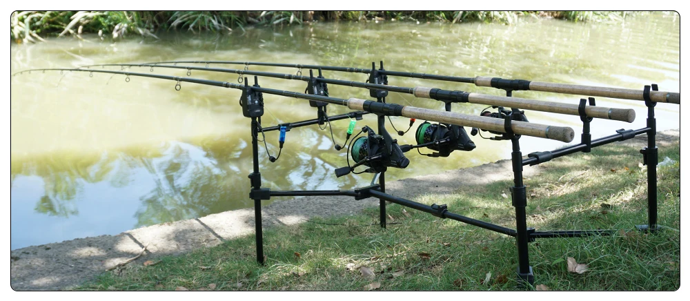 Hirisi B2032 Carp Fishing LED Swinger Drop Off Indicator Metals Soft Pole LED Light Bite Detection for Carp Coarse Fishing