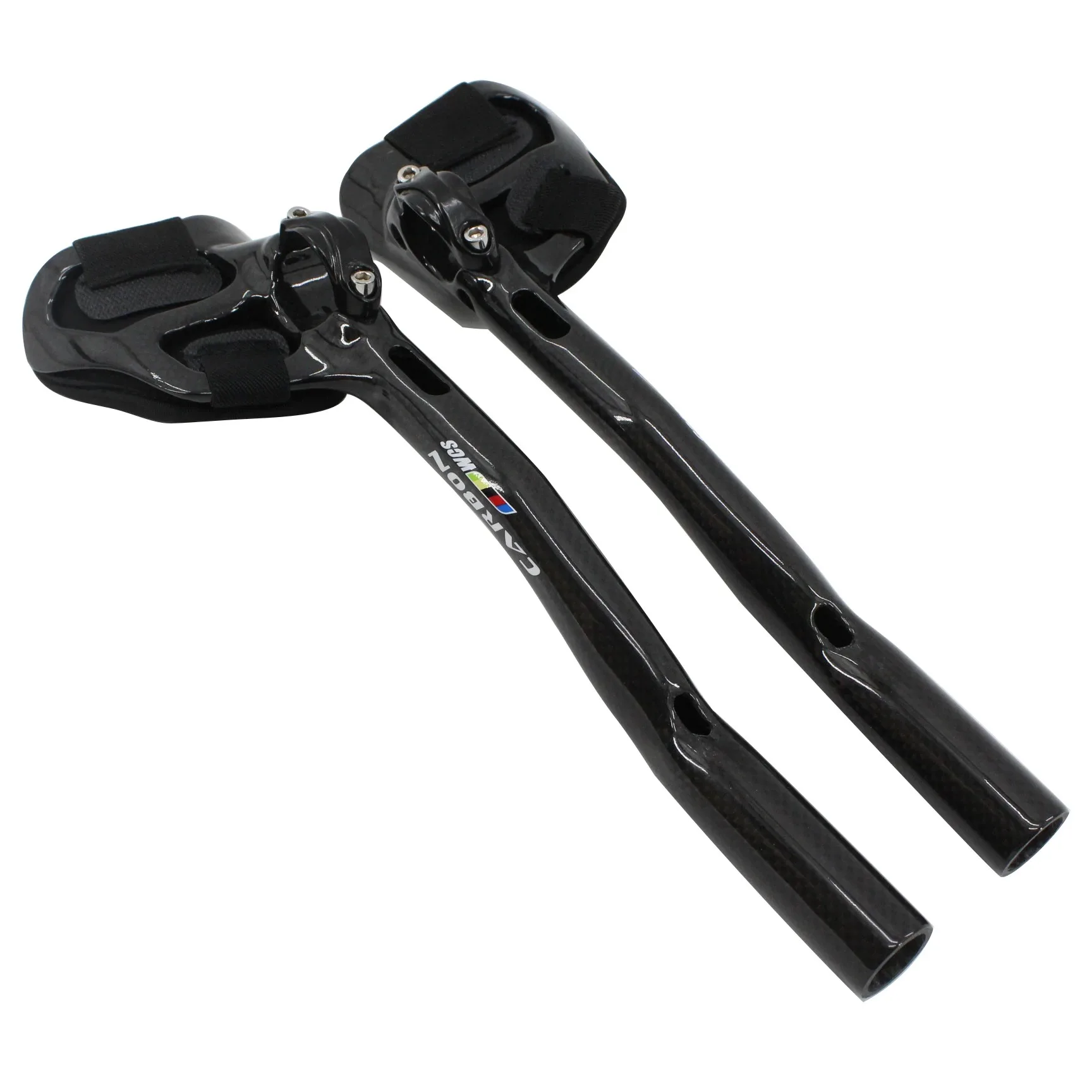 3K Full Carbon Fiber Road Bicycle Handlebar Highway Rest Put Handlebar Aero Carbon TT Bike Handle Bars Trial TT Bar