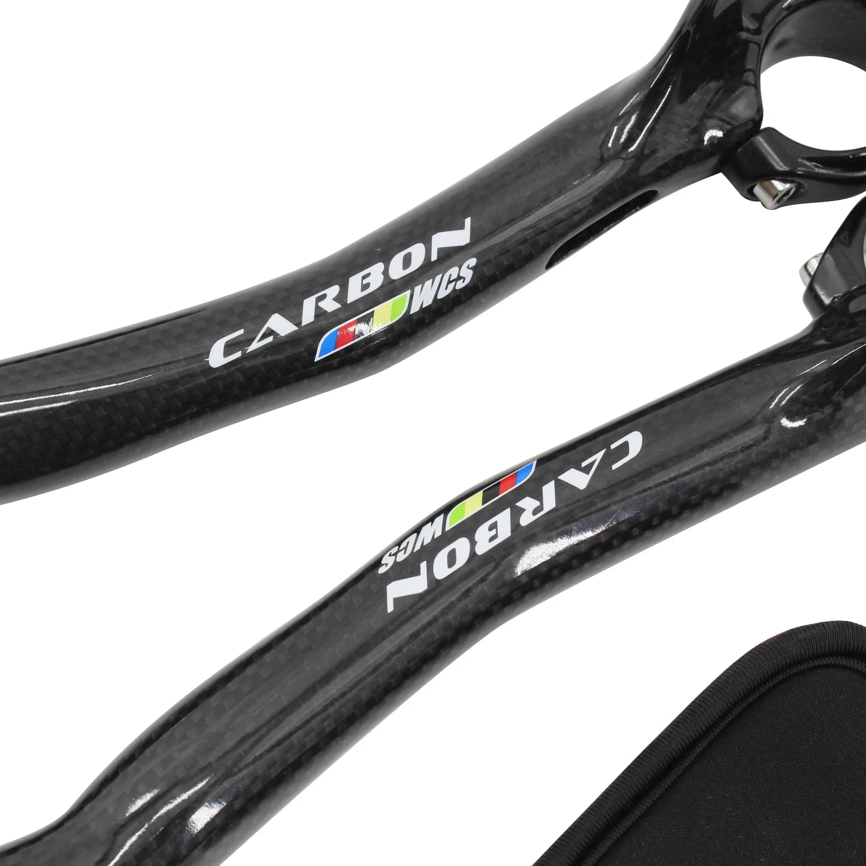 3K Full Carbon Fiber Road Bicycle Handlebar Highway Rest Put Handlebar Aero Carbon TT Bike Handle Bars Trial TT Bar
