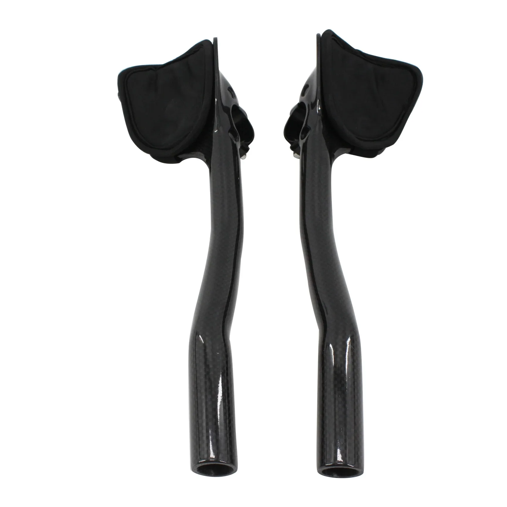 3K Full Carbon Fiber Road Bicycle Handlebar Highway Rest Put Handlebar Aero Carbon TT Bike Handle Bars Trial TT Bar
