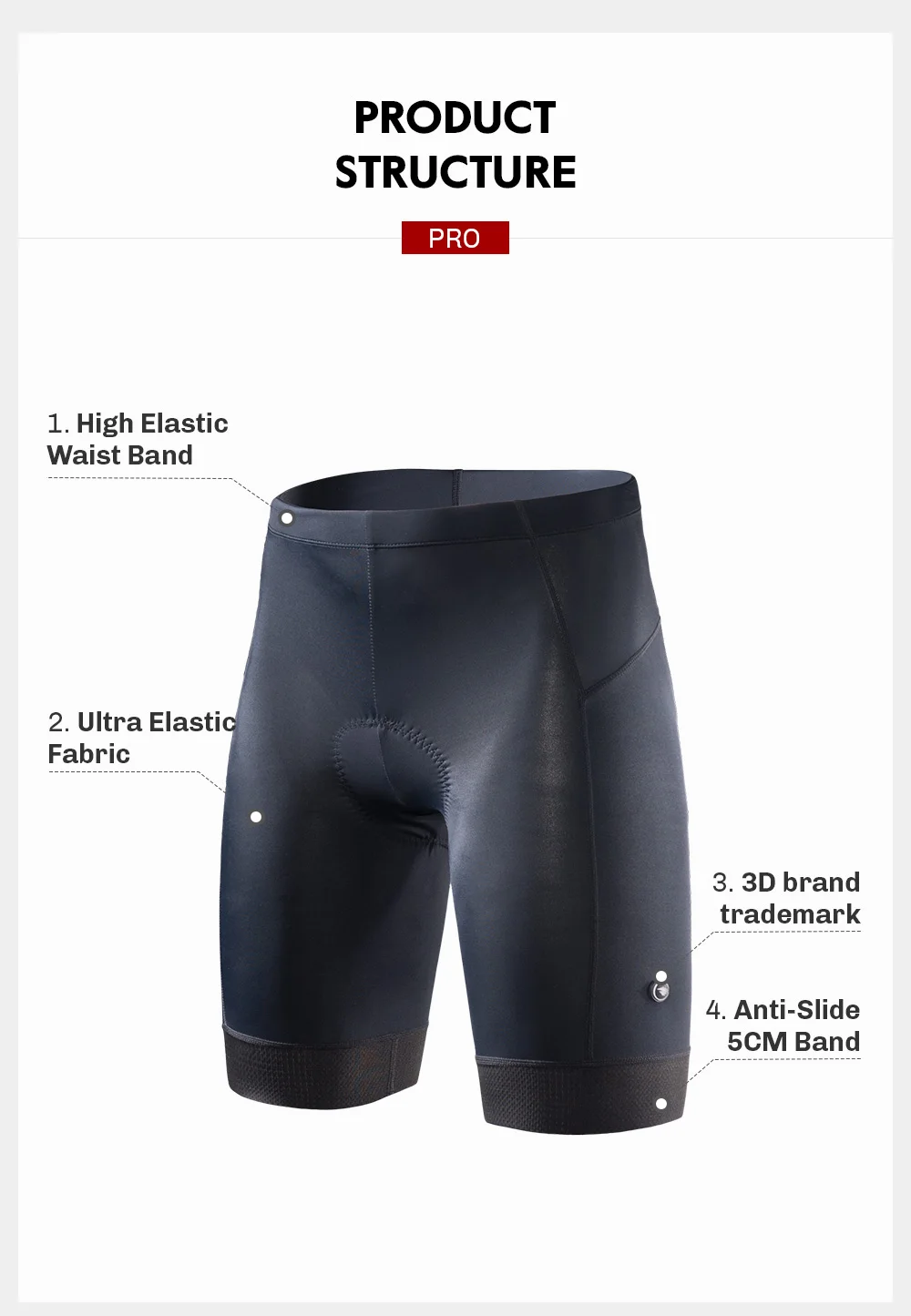 RION Cycling Shorts Men Bike Tights Bicycle Clothes Pro Mountain Bike MTB Clothes Male High Density Dolomiti Pads 6H Team Outfit