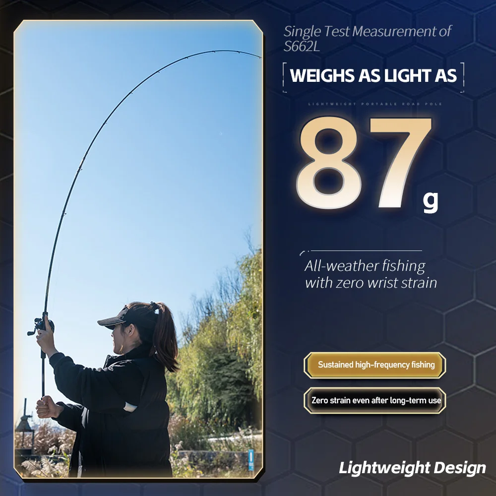FISHINGFANS GREENBEE T1100 Carbon Blank 7KG Big Power LS Light Guide L ML M 6'6 7' 7'6 8' 8'6 5-18g 7-35g Bass Sea Fishing Rod