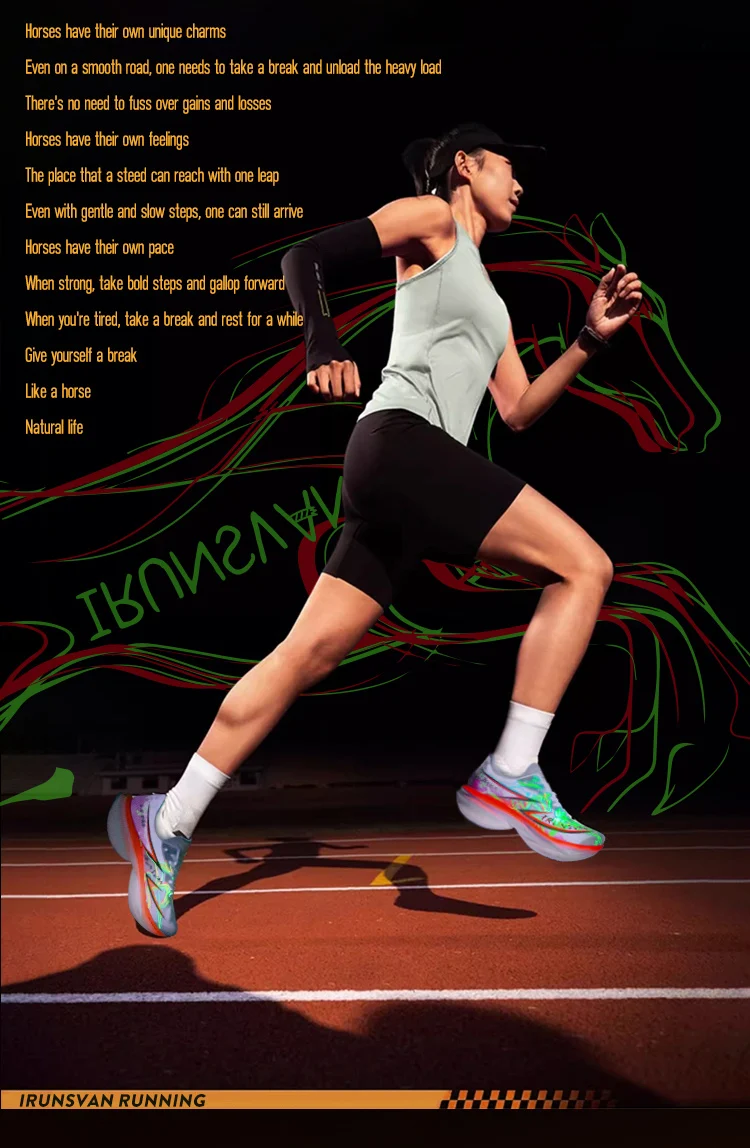 IRUNSVAN GT2.0 Full Palm T800 Carbon Plate Running Shoes Professional Marathon Sports Shoes Shock Absorbed Track and Field Shoes
