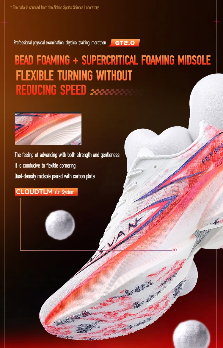 IRUNSVAN GT2.0 Full Palm T800 Carbon Plate Running Shoes Professional Marathon Sports Shoes Shock Absorbed Track and Field Shoes