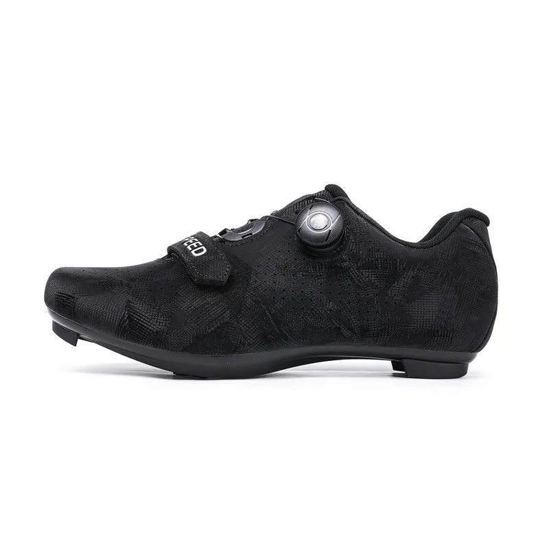 Unisex Outdoor Mountain Bike Shoes With Lock Road Cycling Sports Trail Bicycle Racing Spd Riding Sneakers Three Types For Option