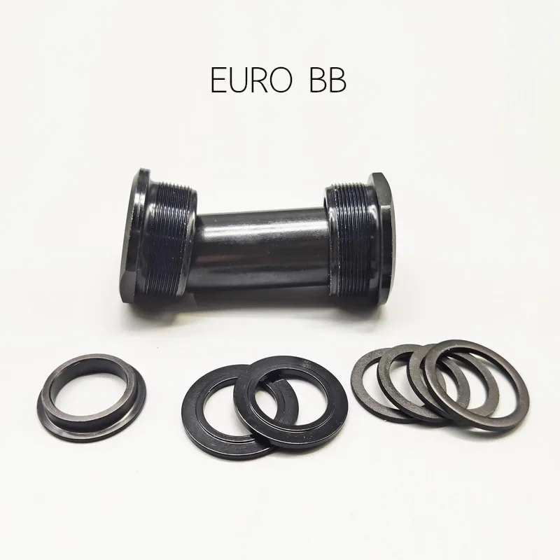 BMX Bottom Bracket Mini Bike Street Climbing BB EURO BC 1.37*24T BB Kit 19mm-48/8T Suitable for 73MM Teeth Pattern Rotation 19MM