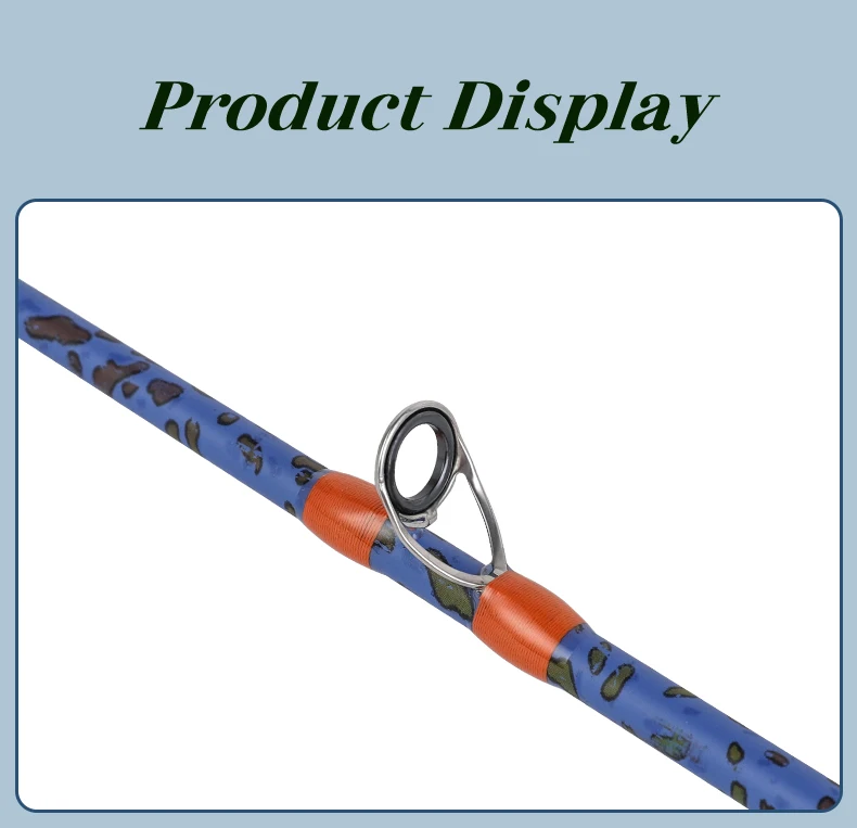 BILLINGS Fishing Rod 1.68m 1.8m 2.1m Carbon Spinning Baitcasting Lure Fishing Rod 2 Section Pole Rod Ceramic Guide 2-18g