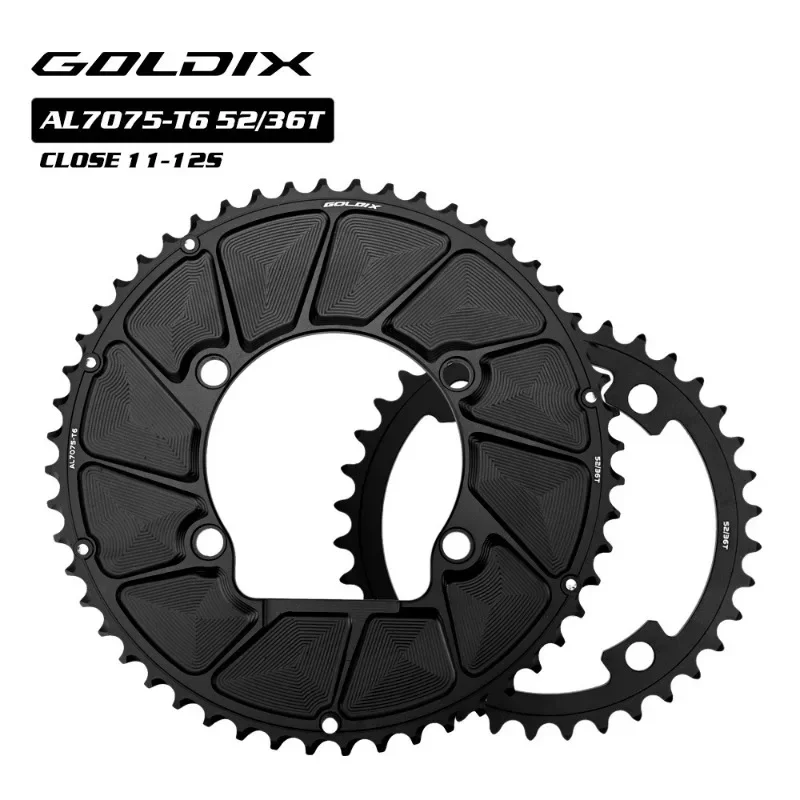 RIRO 110BCD Chainring for SHIMANO R7000 R8000 R9100 Road Bike Chainring 50-34T 52-36T 53-39T 50-40T 110 BCD Chainwheel