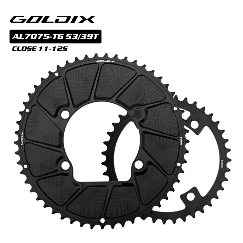 RIRO 110BCD Chainring for SHIMANO R7000 R8000 R9100 Road Bike Chainring 50-34T 52-36T 53-39T 50-40T 110 BCD Chainwheel