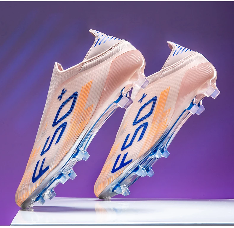 New Men's Football Boots Cleats Indoor Turf Futsal Grass Ultralight Sport Professional Soccer Shoes Comfortable Adult Non-Slip
