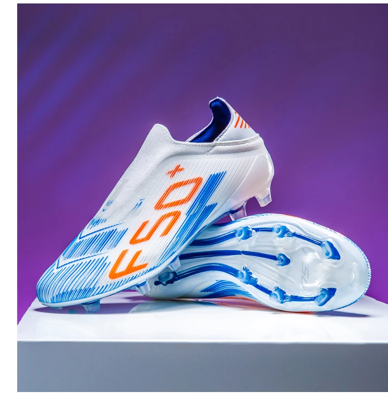 New Men's Football Boots Cleats Indoor Turf Futsal Grass Ultralight Sport Professional Soccer Shoes Comfortable Adult Non-Slip