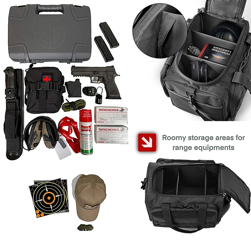 Outdoor Tactical Multi-Functional Storage Bag Large Capacity Handbag Sports Single-Shoulder Tactical Backpack