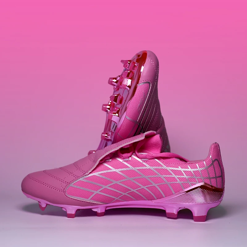 High Quality Mens Soccer Shoes F50 Training Non-Slip Turf Soccer Cleats Boys TF/FG Football Sneakers Chuteira Campo 39-45
