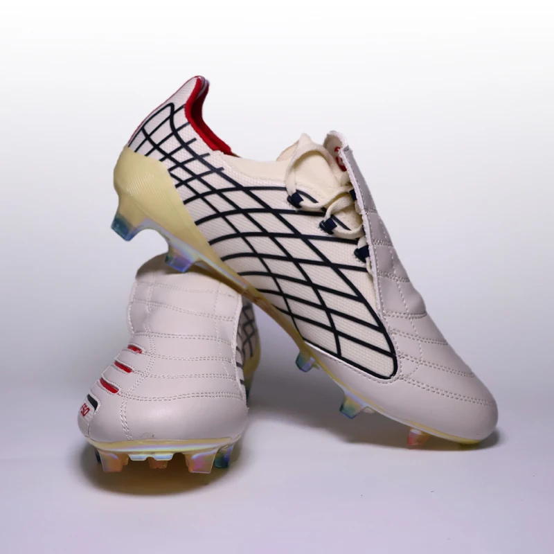High Quality Mens Soccer Shoes F50 Training Non-Slip Turf Soccer Cleats Boys TF/FG Football Sneakers Chuteira Campo 39-45