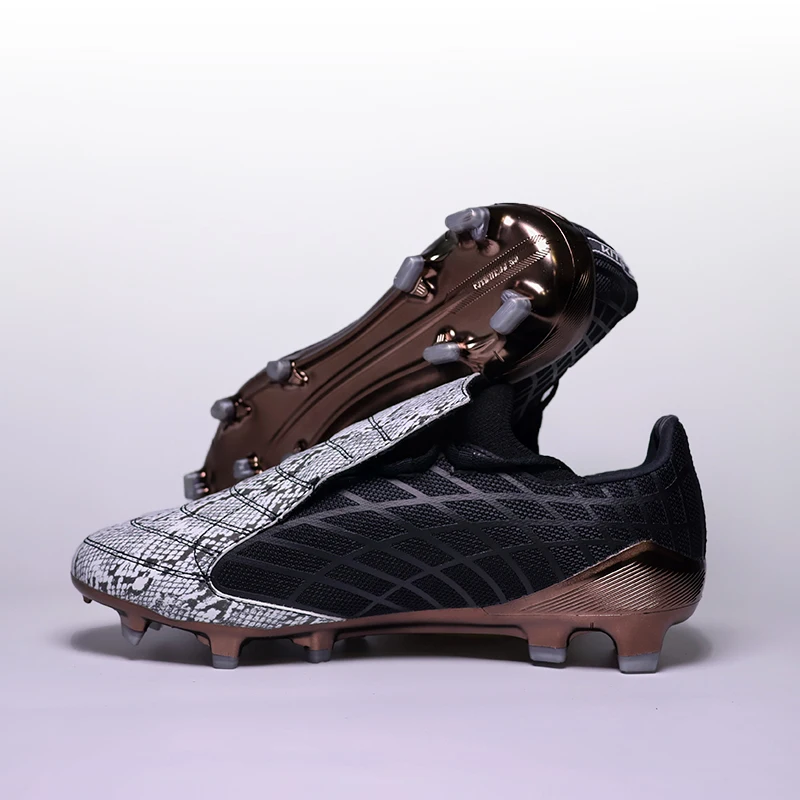 High Quality Mens Soccer Shoes F50 Training Non-Slip Turf Soccer Cleats Boys TF/FG Football Sneakers Chuteira Campo 39-45