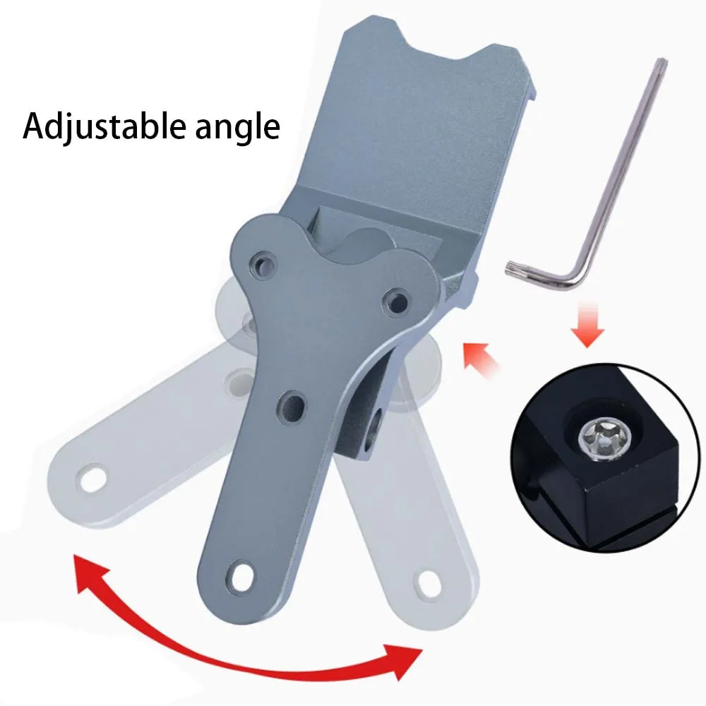 Adjustable Drop Leg Carry Platform Aluminum Tactical Y-Plate Pistol Holster Adapter For IPSC and IDPA Competition Holsters